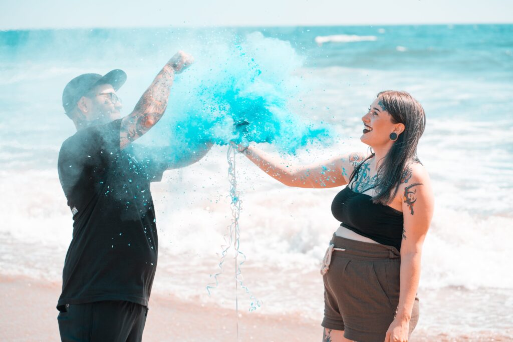 Gender Reveal Beach